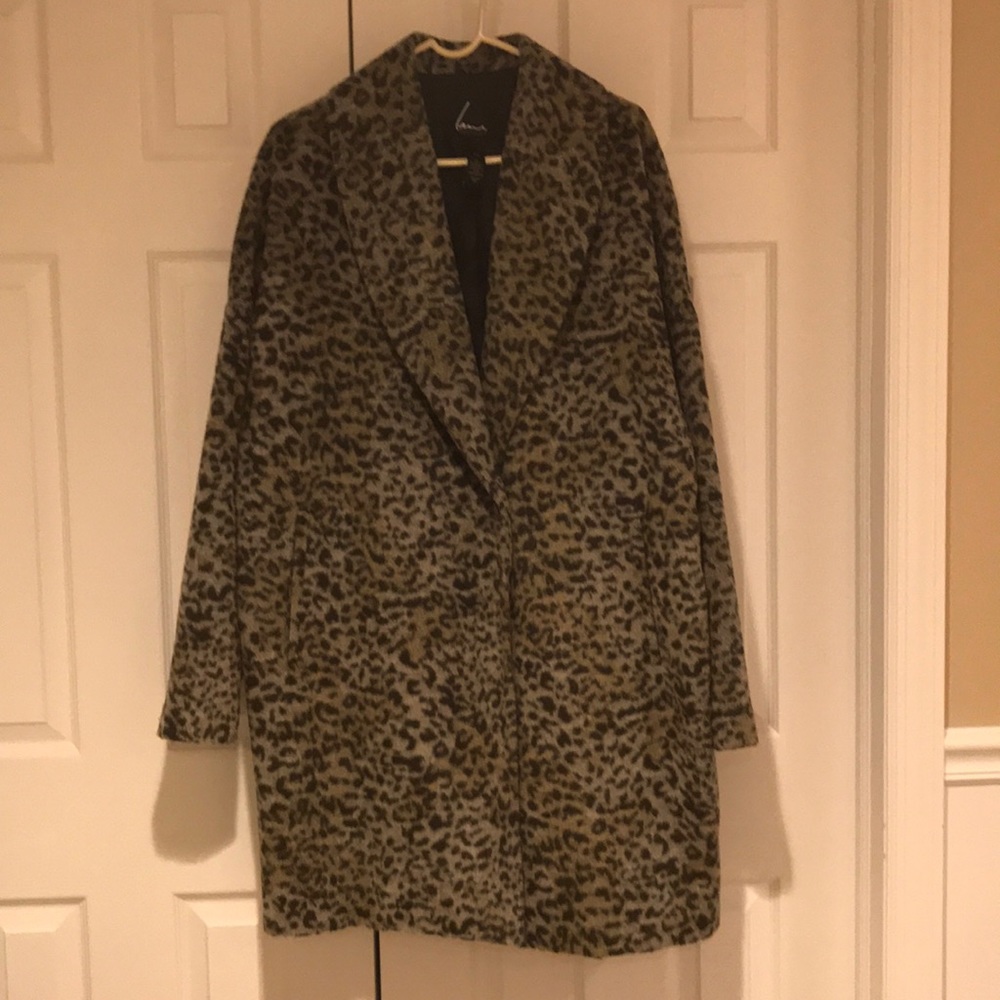 Lane Bryant Leopard print coat